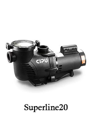 قیمت پمپ تصفیه استخر 2 اسب سیپو Superline 20