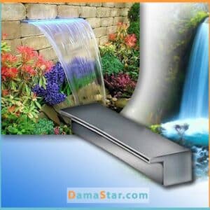 نازل استخری مدل پرده آب شوتر آبشار