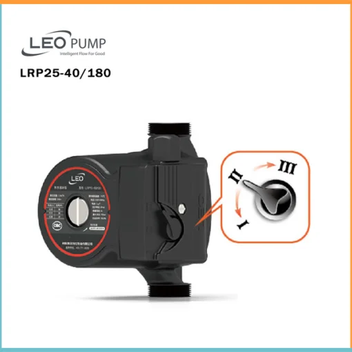 فروش پمپ سیرکولاتور لئو مدل LRP25-40/180