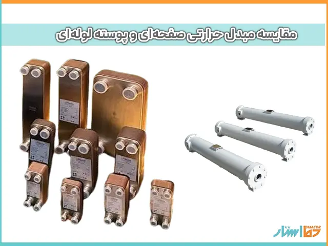 مقایسه مبدل حرارتی صفحه‌ای و پوسته‌ لوله‌ای