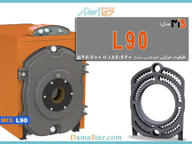 قیمت دیگ چدنی mi3 مدل l90 از 7 پره تا 14 پره